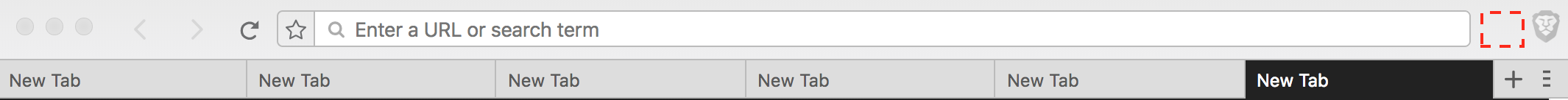 Brave browser has good targeting at large window sizes